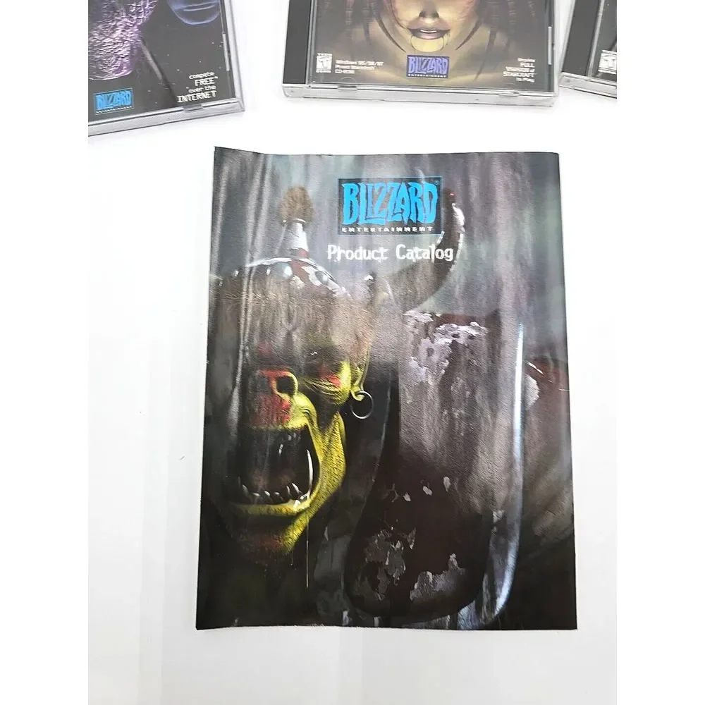 StarCraft Battle Chest PC Game Vintage Blizzard‎ W/GUIDES